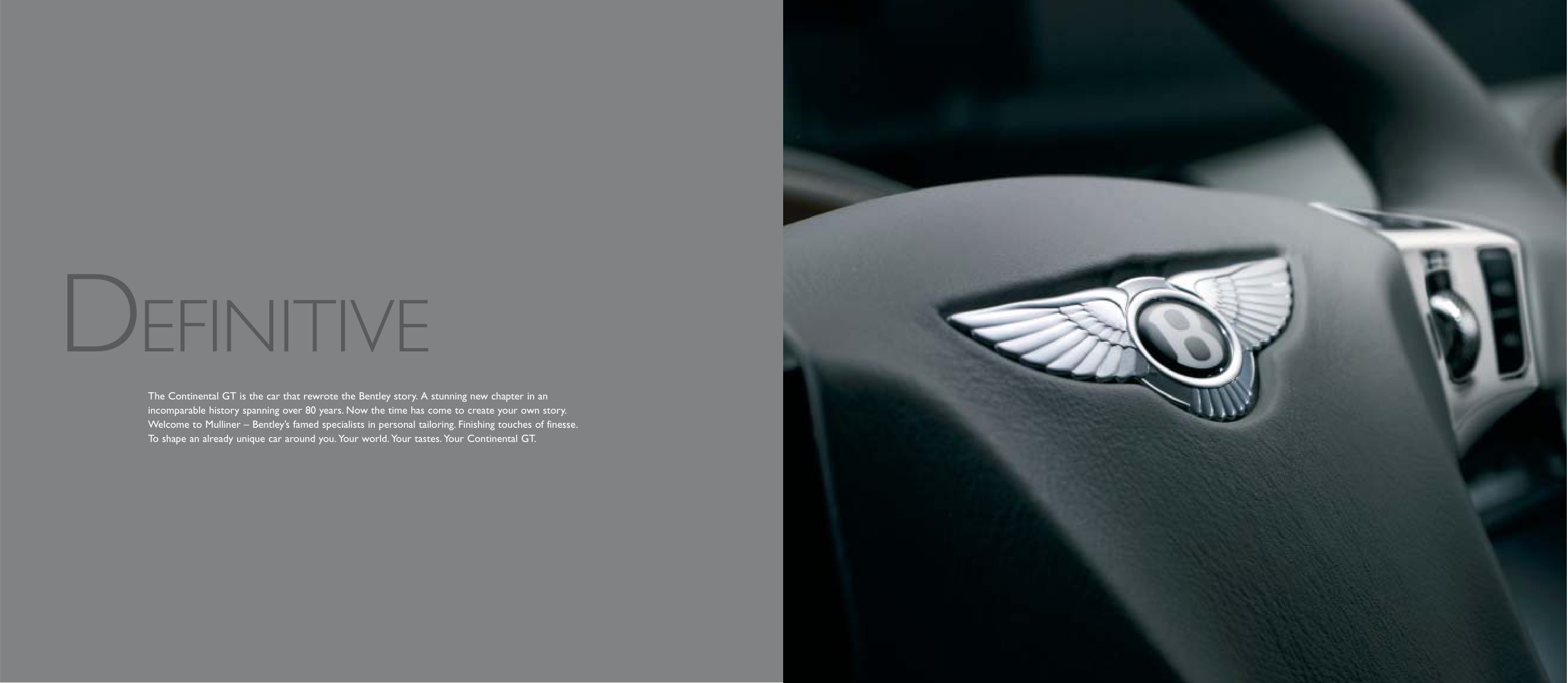 2008 Bentley Continental GT Brochure Page 21